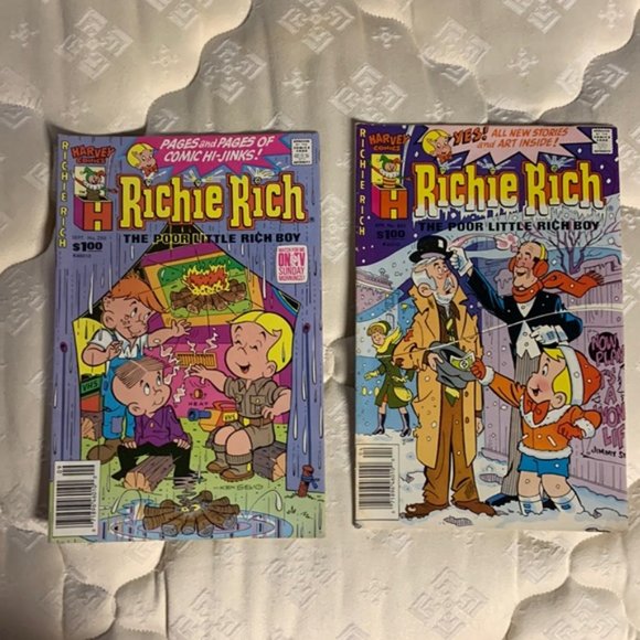 (2) RICHIE RICH comic books - Picture 4 of 4